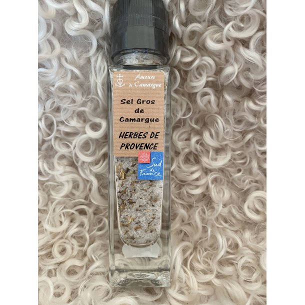 Kryddersalt i kv�rn  med timian, rosmarin, basilikum og sar.