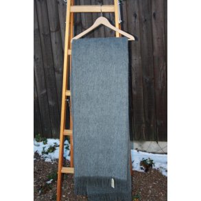 Mohairplaid, koksgr�