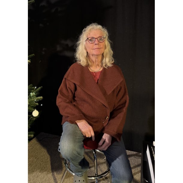 Sy-kit i mohair - Sl-om jakke